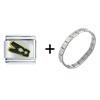 Clothes  Pin  Italian Charm Bracelet