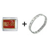 Best  Sis  Italian Charm Bracelet
