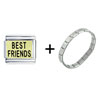 Best  Friend  Italian Charm Bracelet