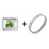 Funky  Dragon  Italian Charm Bracelet