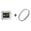 Graduation  Diploma  Italian Charm Bracelet