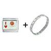 I Heart Quilting Italian Charm Bracelet FBT_T4796_STARTER