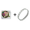 Mother Flower Italian Charm  Bracelet 