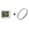  Starry   Night  By Van Gogh Italian Charm Bracelet