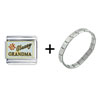 Classy Grandma  Italian   Charm   Bracelet 