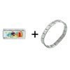  Birth  Of Jesus Italian Charm Bracelet