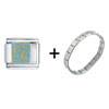 Got Bangs Italian Charm Bracelet