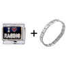 I Love Raging Italian  Charm   Bracelets  FBT_T7377_STARTER
