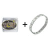 Tgif Party Italian  Charm  Bracelet