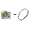  Support   Troops  Combination Italian Charm Bracelet