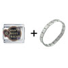 Man's Best Friend Combination Italian Charm Bracelet