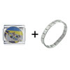 Race   Car  On Track Italian Charm Bracelet