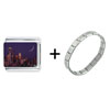 City Of  Seattle  Italian Charm Bracelet