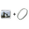 Tower Bridge Italian Charm Bracelet