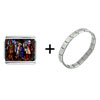  Religious  Glass Mural Italian Charm Bracelet
