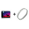 Wolf At Sundown Combination Italian Charm Bracelet