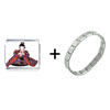  Japanese  Woman Geisha Doll Italian Charm Bracelet