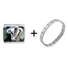 Real Koala Bear Combination Italian Charm Bracelet