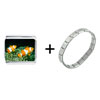 Clown Fish White And Yellow Combination Italian Charm Bracelet