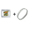  Patriotic  Hat Italian Charm Bracelet FBT_V114_PG_I01_STARTER