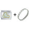 Polar Bear Combination Italian Charm Bracelet