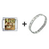 La Classe De Danse Combination Italian Charm Bracelet