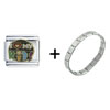 I Heart My  Kids  Italian Charm Bracelet FBT_V2011_PG_STARTER