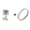  Seasons  Winter Italian Charm Bracelet