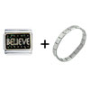 Believe Italian Charm Bracelet FBT_V2044_PG_STARTER