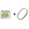Water  Baby  Italian Charm  Bracelet 