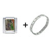 Van Eyck's Arnolfini Wedding Italian Charm Bracelet