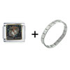 Usmc Wife Italian Charm Bracelet