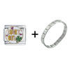  Lucky  Girl Italian Charm Bracelet