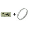 Orcas Combination Italian Charm Bracelet