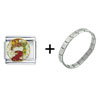  Christmas   Stocking  Italian Charm Bracelet FBT_V2436_PG_STARTER
