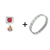 Have Yourself A Merry  Christmas   Italian   Charm  Bracelet