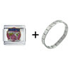 Cheers! Italian Charm Bracelet
