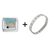 Igloo  Snow   Italian   Charm  Bracelet