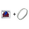 Majorette  Band  Italian Charm Bracelet