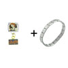  Pepsi  Cola Girl  Italian  Charm Bracelet