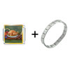 Thanksgiving  Food Italian Charm Bracelet