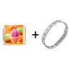 Easter Eggs Italian Charm Bracelet