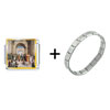 Raphael's  School  Of Athens Italian  Charm  Bracelet