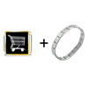  Shopping  Cart Italian Charm Bracelet
