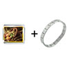 Thanksgiving  Horn  Of Plenty  Italian   Charm  Bracelet