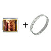  Thanksgiving  Indian Corn Italian Charm Bracelet