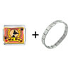 Love My Dog Italian  Charm   Bracelet  FBT_VPH1383_STARTER