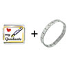 Heart My  Graduate  Combination Italian Charm Bracelet