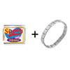 Super  Mom  Photo  Charm  Combination Italian Bracelet