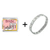 Fancy Bridal Shoes Photo Italian  Charm  Bracelet